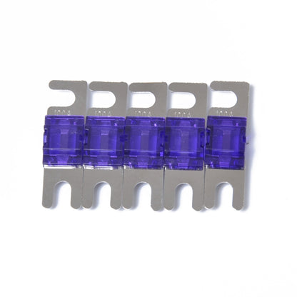 5 PCS Car Audio AFS Mini ANL 100Amp Fuse Nicked Plated, 100Amp