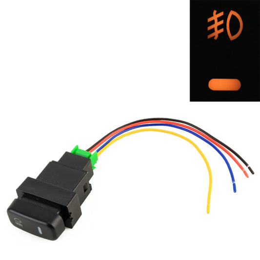 Car Fog Light On-Off Button Switch for Mitsubishi, with Cable, For Mitsubishi, with Cable