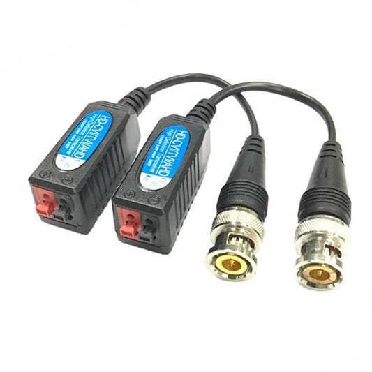 2 PCS Anpwoo 200TC Balun vidéo sans vis HD-CVI/AHD/TVI Transceiver passif 1 canal, 200TC