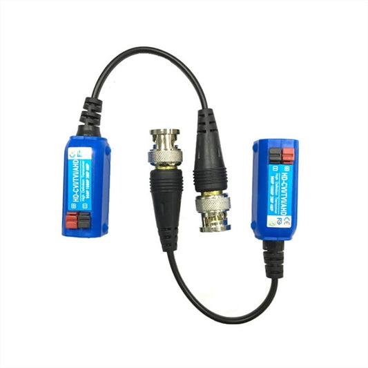 2 PCS Anpwoo 800C Transceiver Passif 1 Canal Type Balun Vidéo Sans Vis à Pression Supérieure Raccordable HD-CVI/AHD/HDVI, Transceiver Passif
