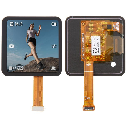 For DJI OSMO Action 2 Original Front LCD Secondary Screen with Digitizer Full Assembly