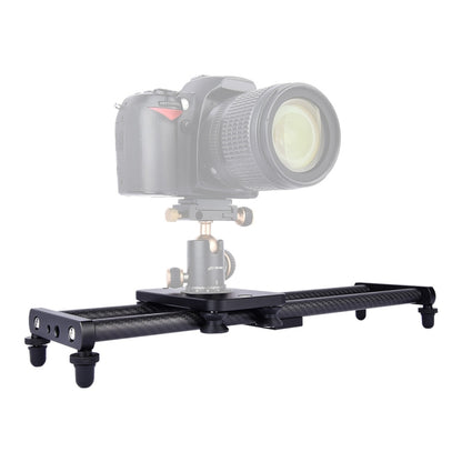 YELANGU L40T 40cm Carbon Fiber Slide Rail Track for SLR Cameras / Video Cameras, L40T 40cm