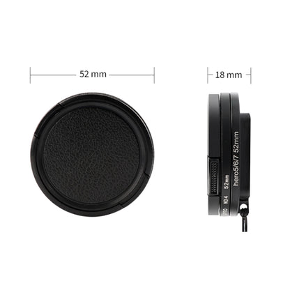 RUIGPRO for GoPro HERO 7/6 /5 Professional 52mm ND4 Lens Filter with Filter Adapter Ring & Lens Cap, ND4 Lens