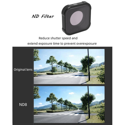 JSR KB Series ND4 Lens Filter for GoPro HERO13 Black /12 Black /11 Black /10 Black /9 Black, ND4
