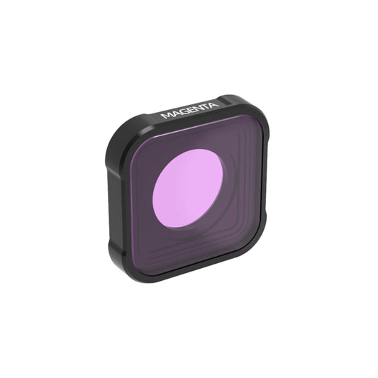 JSR KB Series Diving Color Lens Filter for GoPro HERO13 Black /12 Black /11 Black /10 Black /9 Black, Magenta Filter, Red Filter, Pink Filter