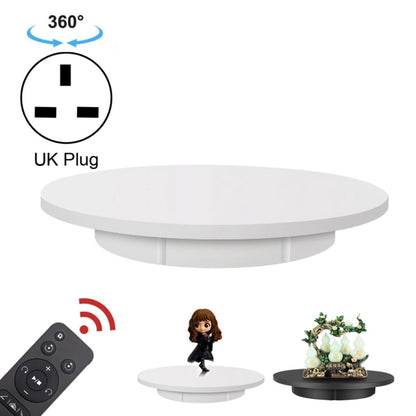 42cm Electric Rotating Display Stand Video Shooting Props Turntable, Load: 100kg, Plug-in Power, UK Plug, 42cm, UK Plug