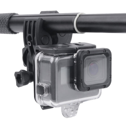 Clamp Mount Connecting Adapter Kit with Waterproof Back Cover for GoPro HERO6 /5, Clamp Mount