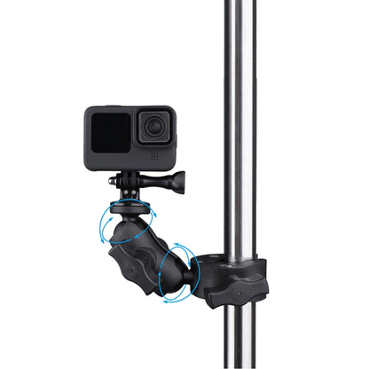 Extended Version 360 Rotation Adjustable Action Camera Clamp Plier Base Holder, Extended Version Plier Base Holder