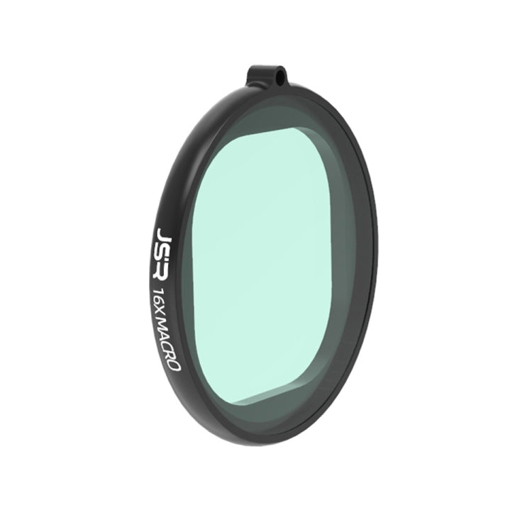 JSR Round Housing 16X Macro Lens Filter for GoPro HERO8 Black, Macro Lens