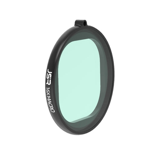 JSR Round Housing 16X Macro Lens Filter for GoPro HERO8 Black, Macro Lens