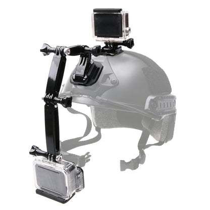 Helmet Front Mount Bundle Set for GoPro, Insta360, DJI and Other Action Cameras, Mount Bundle Set