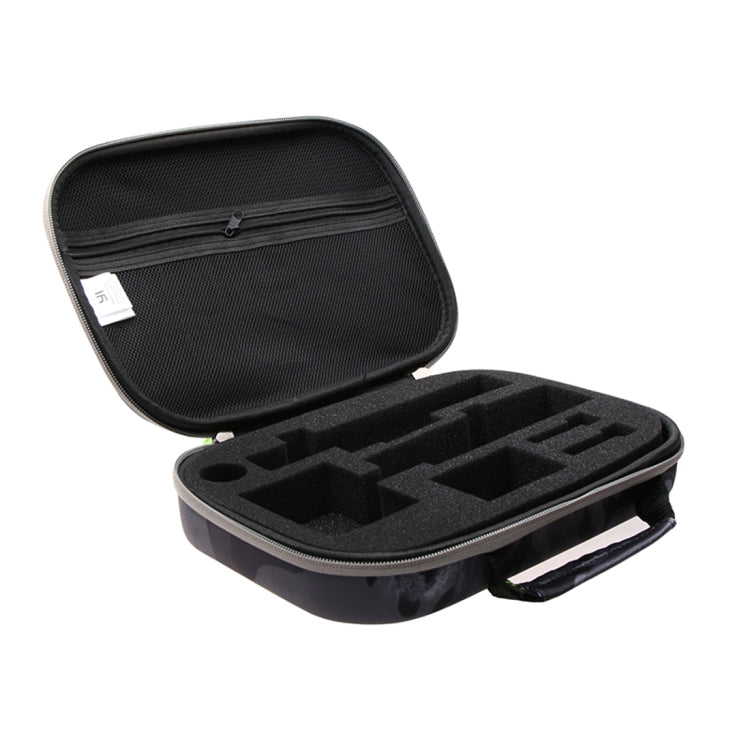 Camouflage Pattern EVA Shockproof Waterproof Portable Case forGoPro, Insta360, DJI and Other Action Cameras Accessories, Size: 27cm x 19cm x 7cm, Size: 27cm x 19cm x 7cm