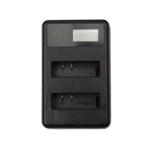 Chargeur double batterie avec écran LCD et câble USB pour caméra de sport Xiaoyi 4K, affichage de la capacité de charge (XM47), chargeur de batterie avec écran LCD