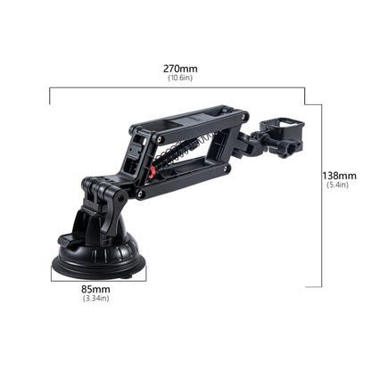 STARTRC Action Camera Suction Cup Car Mount Shock Absorbing Arm
