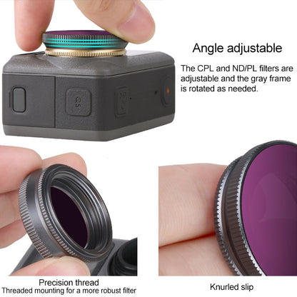 Sunnylife OA-FI171 ND4 Lens Filter for DJI OSMO ACTION, OA-FI171 ND4