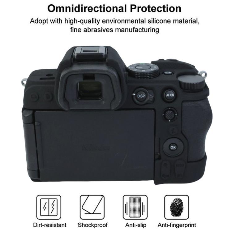 For Nikon Z5II Soft Silicone Protective Cover, For Nikon Z5II