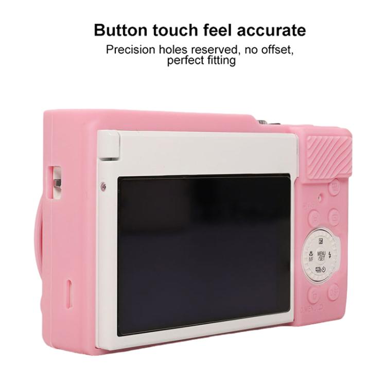 For Panasonic LUMIX ZS99 / TZ99 DC-ZS99GK-S Camera Protective Silicone Cover