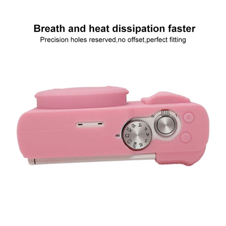 For Panasonic LUMIX ZS99 / TZ99 DC-ZS99GK-S Camera Protective Silicone Cover