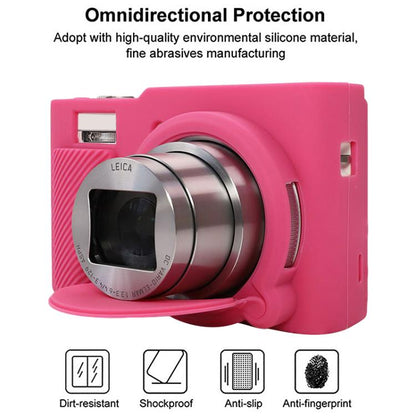 For Panasonic LUMIX ZS99 / TZ99 DC-ZS99GK-S Camera Protective Silicone Cover