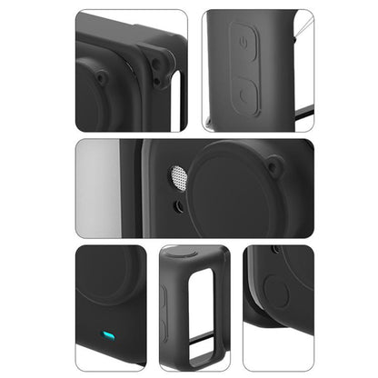For Insta360 Go Ultra Silicone Protective Cover with Strap