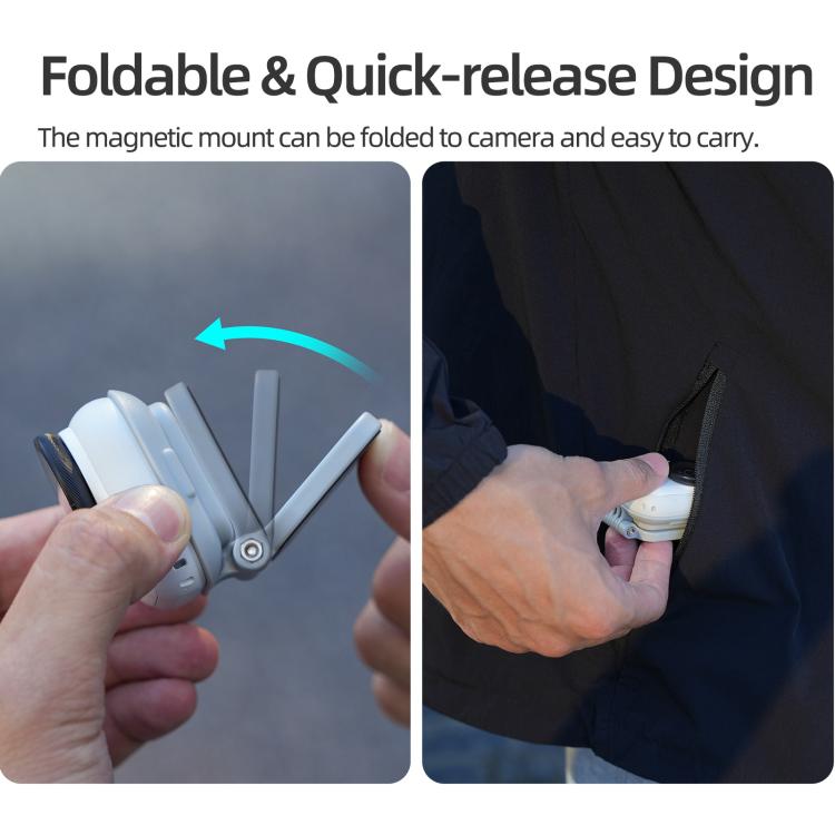 For Insta360 GO Ultra Magnetic Desktop Mount Bracket Base