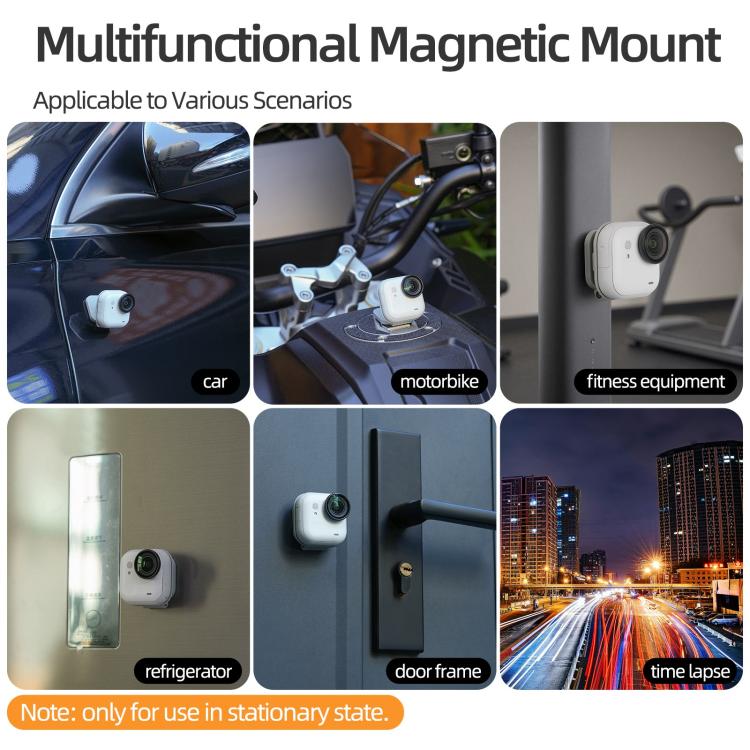 For Insta360 GO Ultra Magnetic Desktop Mount Bracket Base