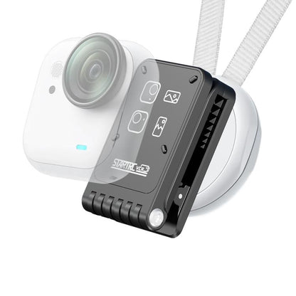 For Insta360 GO Ultra STARTRC Magnetic Clip Mount Multi-Angle Hands-Free POV Clip, Magnetic Clip