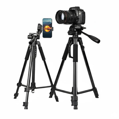 360 Universal Selfie Live Tripod Mount with Head & Phone Clamp, Selfie Live Tripod