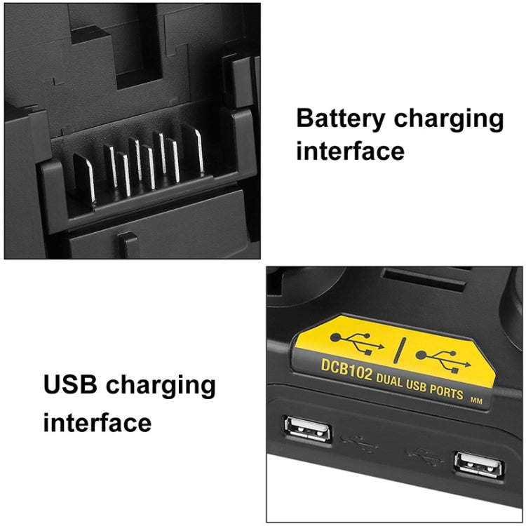 Chargeur de batterie pour outil électrique 10,8V-20V