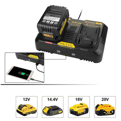 Chargeur de batterie pour outil électrique 10,8V-20V