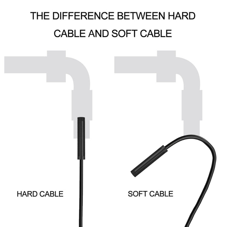 F99 HD Mobile Phone Endoscope, 8mm Waterproof Pipe Endoscope, Wifi Version, Hardwire, Length: 1.5m, Length: 1.5m
