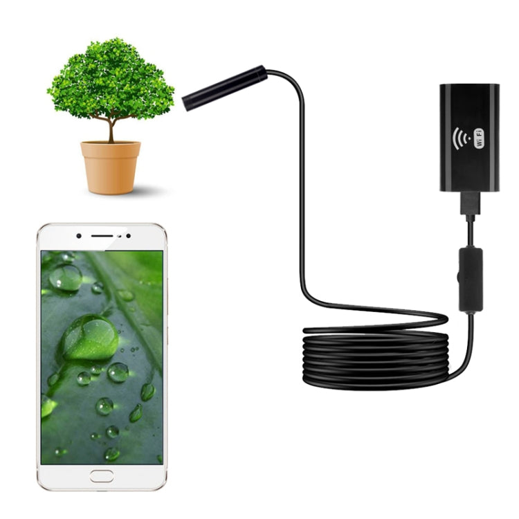 F99 HD Mobile Phone Endoscope, 8mm Waterproof Pipe Endoscope, Wifi Version, Hardwire, Length: 3.5m, Length: 3.5m