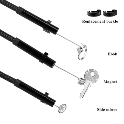 P30 8mm IP67 Waterproof 4.3 inch HD Portable Endoscope Snake Tube Industrial Endoscope, Cable Length: 5m, 5m (Snake Tube)