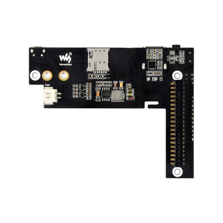 Waveshare SIM8200EA-M2 5G Snapdragon X55 Multi Mode Multi Band 5G/4G/3G Module Expand Board for Jetson Nano, EU Plug, SIM8200EA-M2 EU Plug