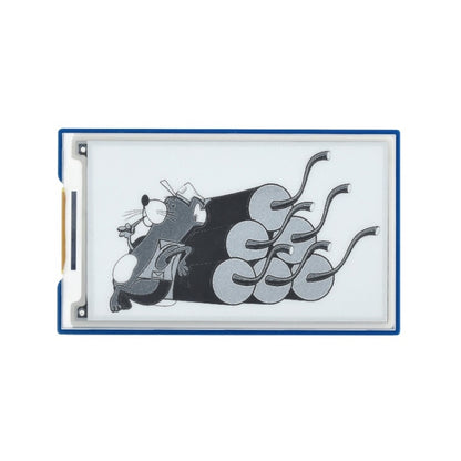 Waveshare 3.7 inch 480x280 Pixel E-Paper E-Ink Display Module for Raspberry Pi Pico, 4 Grayscale, SPI Interface, 20123