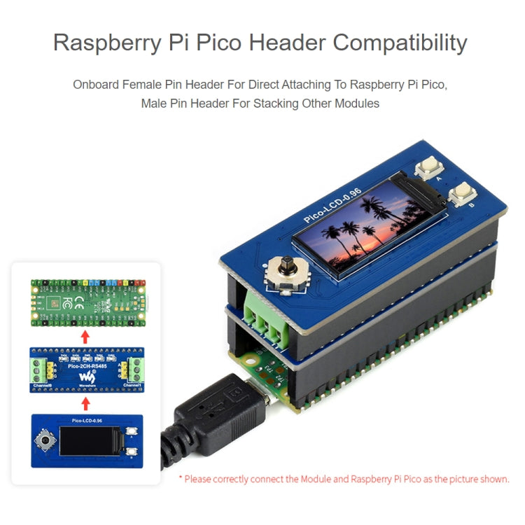 Module RS485 bidirectionnel Waveshare pour Raspberry Pi Pico, Transceiver SP3485, UART vers RS485, 19717