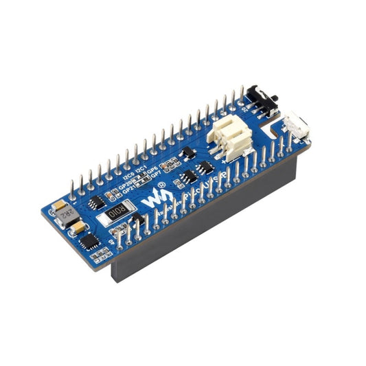 Waveshare UPS Module Uninterruptible Power Supply 600mAh Li-Po Battery Module Stackable Board for Raspberry Pi Pico, UPS