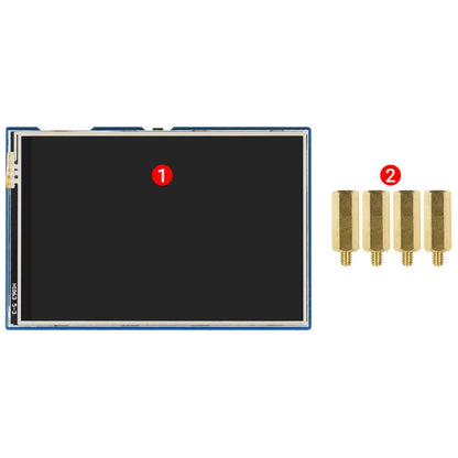 WAVESHARE 3.5 inch 65K Colors 480 x 320 Touch Display Module for Raspberry Pi Pico, SPI Interface, 3.5 inch