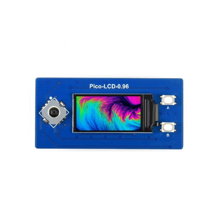 Module d'affichage LCD WAVESHARE 65 000 couleurs 160 x 80 pixels 0,96 pouce pour Raspberry Pi Pico, SPI