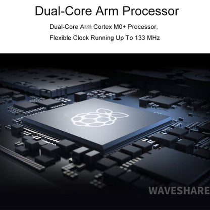 Waveshare RP2040-Zero Pico-like MCU Board Based on Raspberry Pi MCU RP2040, with Pinheader mini Version, 20335