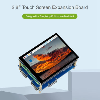 Écran tactile Waveshare 2,8 pouces entièrement laminé pour Raspberry Pi CM4