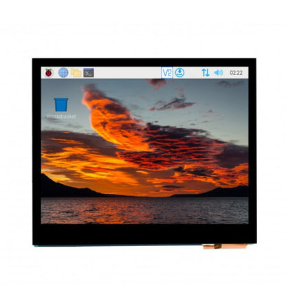 Écran LCD IPS tactile capacitif HDMI Waveshare de 3,5 pouces (E), 640 x 480, prise audio, prise audio 3,5 pouces