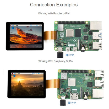 Écran tactile capacitif Waveshare 2,8 pouces pour Raspberry Pi, 480 x 640, DSI, IPS, écran entièrement laminé, 2,8 pouces
