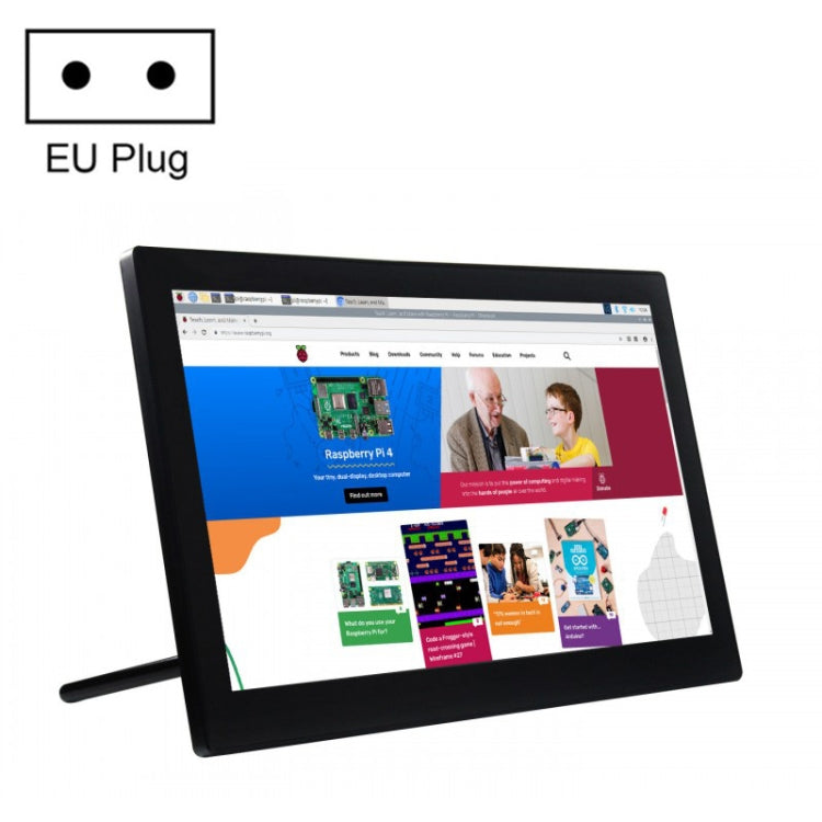 Mini-ordinateur Waveshare 13,3 pouces alimenté par Raspberry Pi 3A+, écran tactile HD