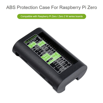 Boîtier de protection Waveshare en ABS pour Raspberry Pi Zero Series / Zero / Zero 2 W
