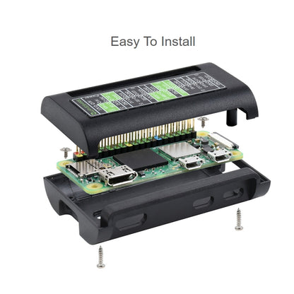 Boîtier de protection Waveshare en ABS pour Raspberry Pi Zero Series / Zero / Zero 2 W