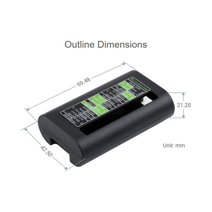 Boîtier de protection Waveshare en ABS pour Raspberry Pi Zero Series / Zero / Zero 2 W