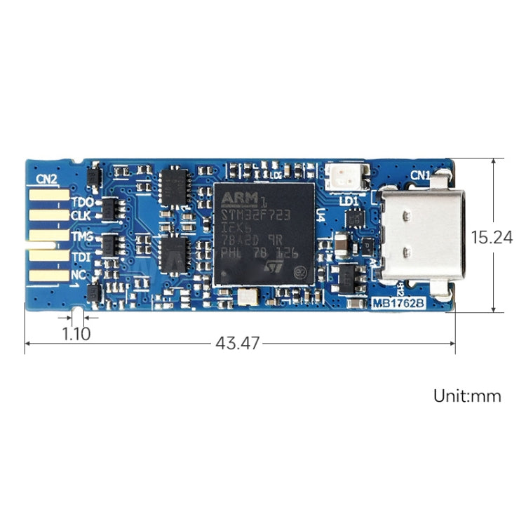 Carte de débogage et de programmation In-Circuit Waveshare STLINK-V3MINIE pour STM32