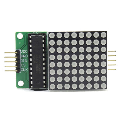 MAX7219 New Red Dot Matrix Module Support Common Cathode Drive with 5-Dupont Lines for Arduino