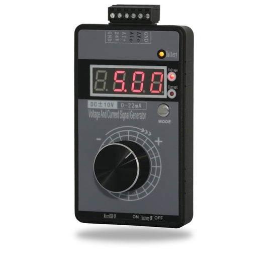 4-20mA 0-10V Signal Generator Adjustable Voltage Current Simulator, Built-in Battery, Built-in Battery